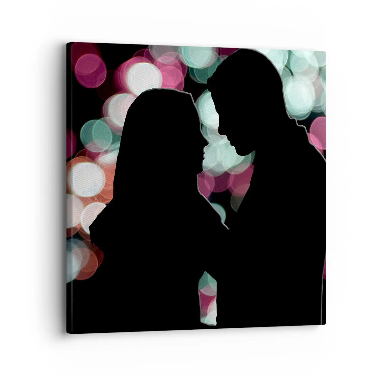 Quadro em tela - Sim! - 30x30 cm