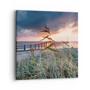 Quadro em tela - O vento não leva - 40x40 cm