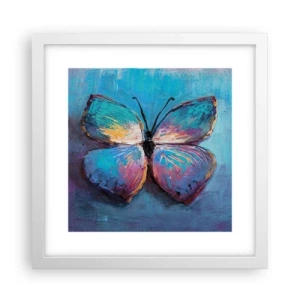 Pôster em moldura branca - Em toda a sua glória - 30x30 cm