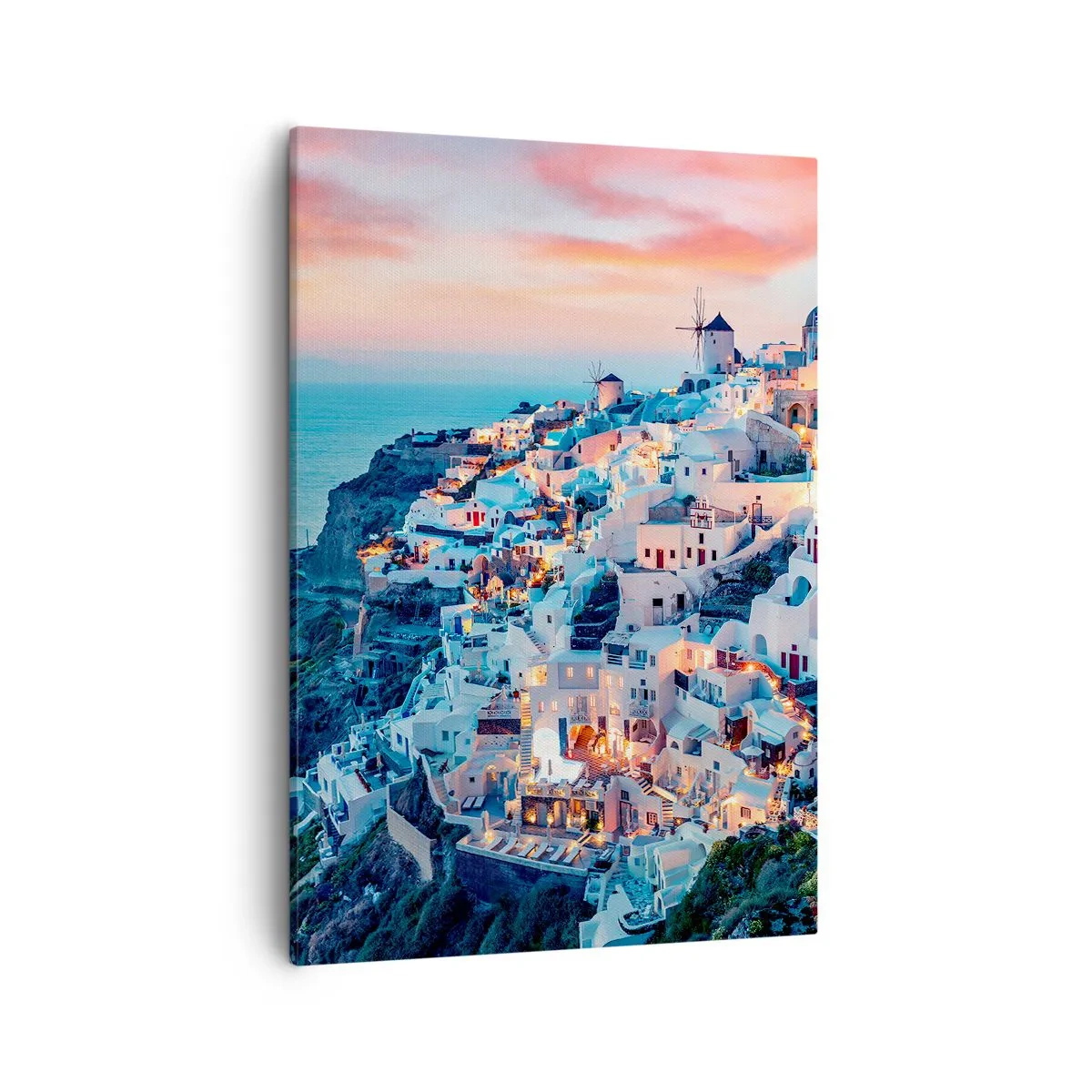 Quadro em tela - As suas grandes férias gregas - 50x70 cm