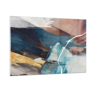 Quadro em vidro - Com elegância e energia - 120x80 cm