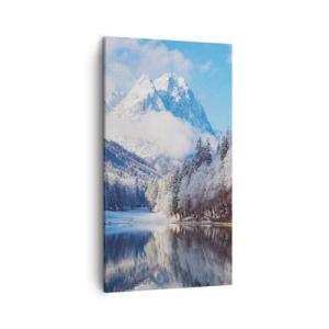 Quadro em tela - Guarda de neve - 45x80 cm