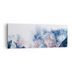 Quadro em tela - Estes são os verdadeiros picos! - 140x50 cm