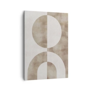 Quadro em tela - Semelhanças e diferenças - 50x70 cm