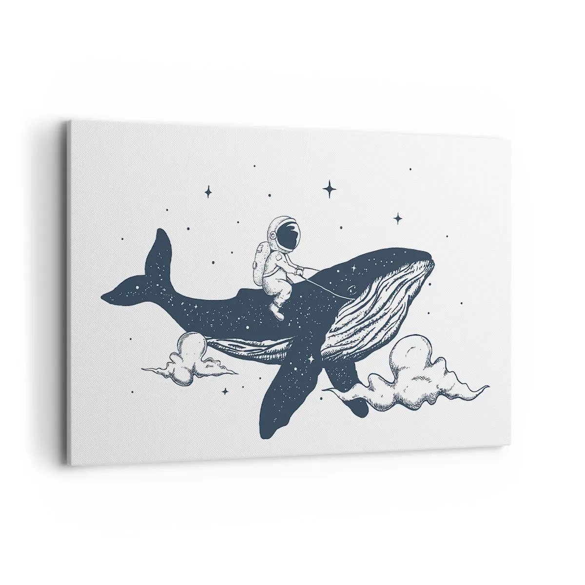 Quadro em tela - Aventura espacial - 120x80 cm