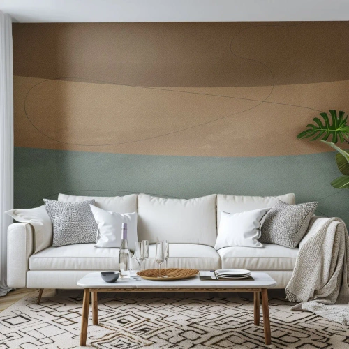 Papel de Parede Standard Eco - Composição horizontal - Abstração, Pedaço, Arte Moderna - 400x280 cm