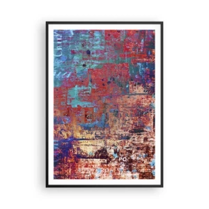 Pôster com moldura preta - Memória e esquecimento - 70x100 cm