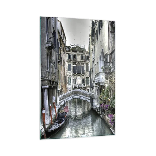 Quadro em vidro - Há séculos em devaneio silencioso - 80x120 cm