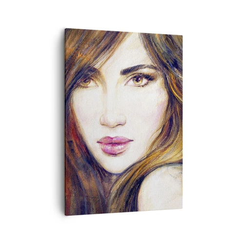 Quadro em tela - O que estás a pensar - 50x70 cm