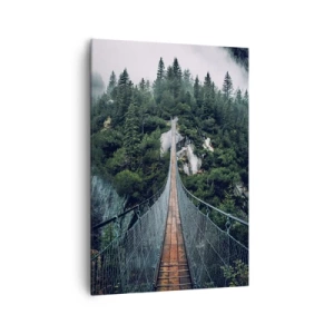 Quadro em tela - Apenas para águias - 70x100 cm