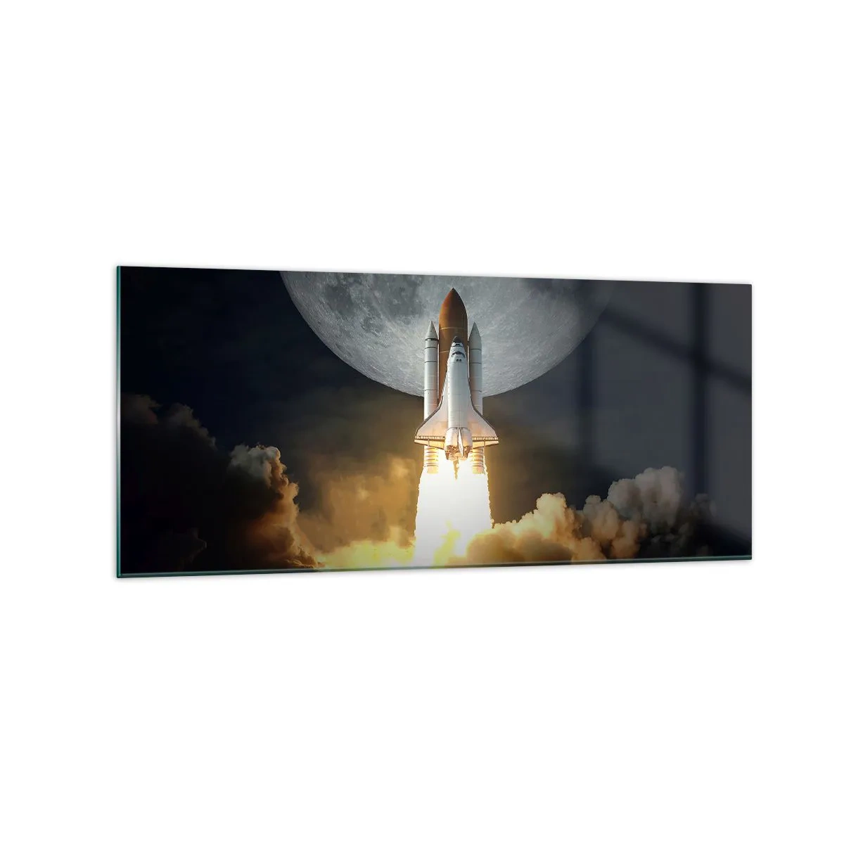 Quadro em vidro - O início de uma aventura sobrenatural - 120x50 cm