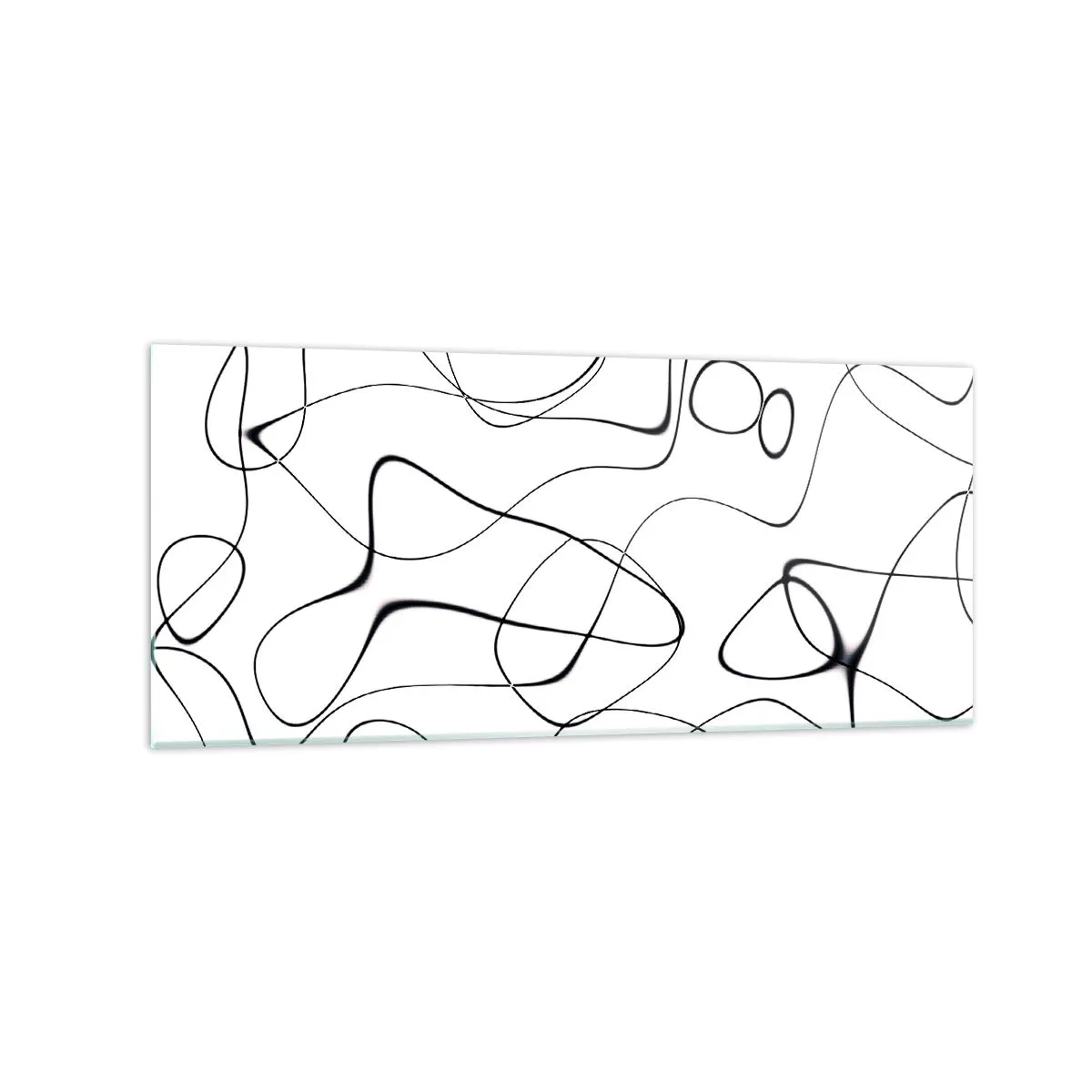 Quadro em vidro - Os caminhos da vida, as vicissitudes do destino - 120x50 cm