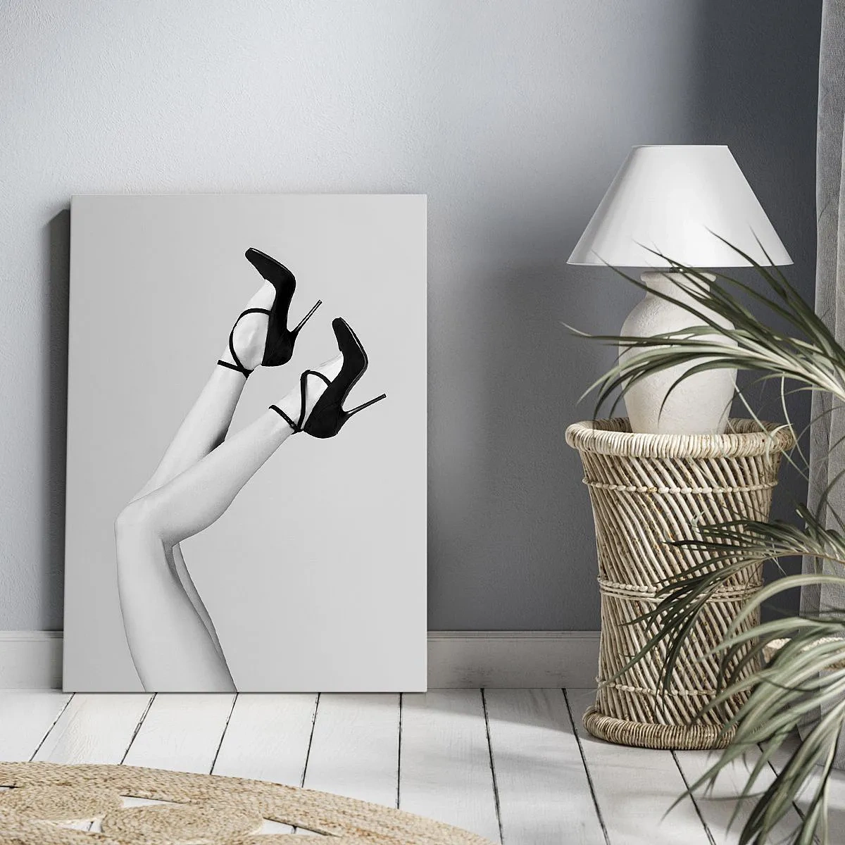 Quadro em tela - De cabeça para baixo - 50x70 cm