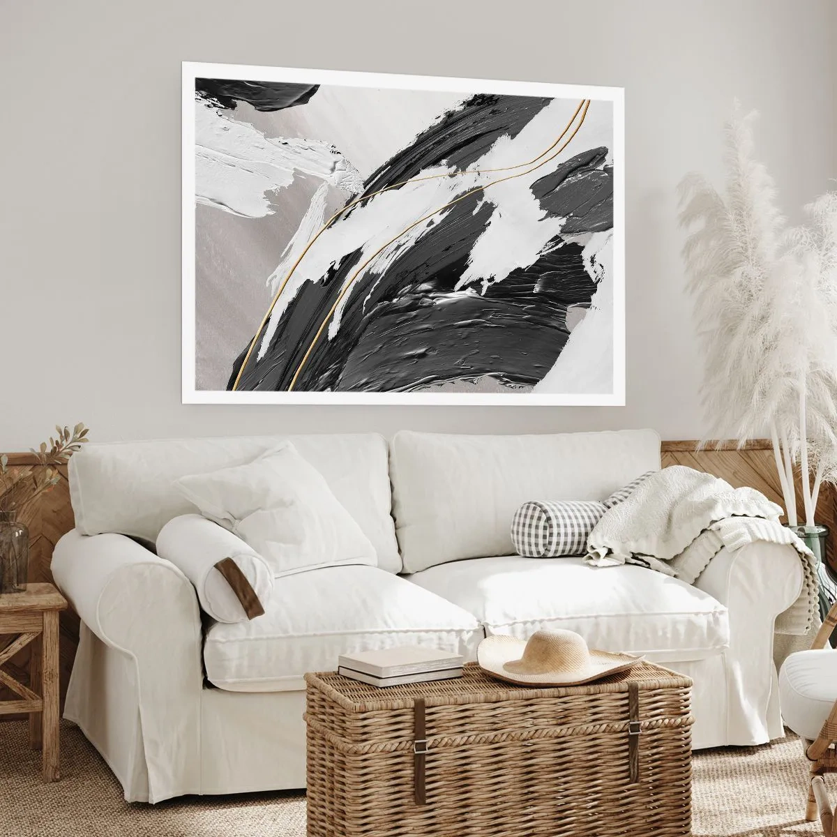 Pôster - Abstração em grande escala - 50x40 cm