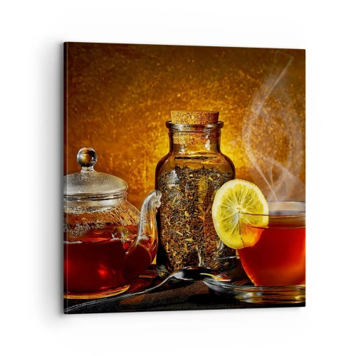 Quadro em tela - Ao estilo dos mestres holandeses - 70x70 cm