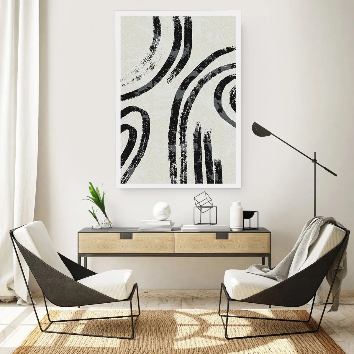 Pôster - Meio parado - 70x100 cm