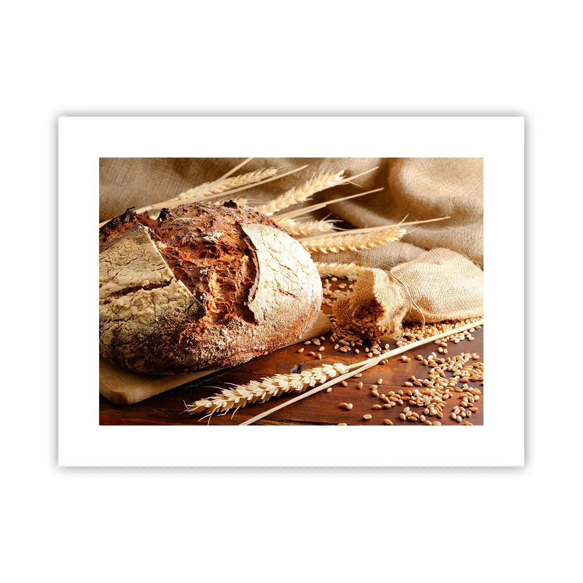 Pôster - Apetitoso, perfumado, crocante - 40x30 cm