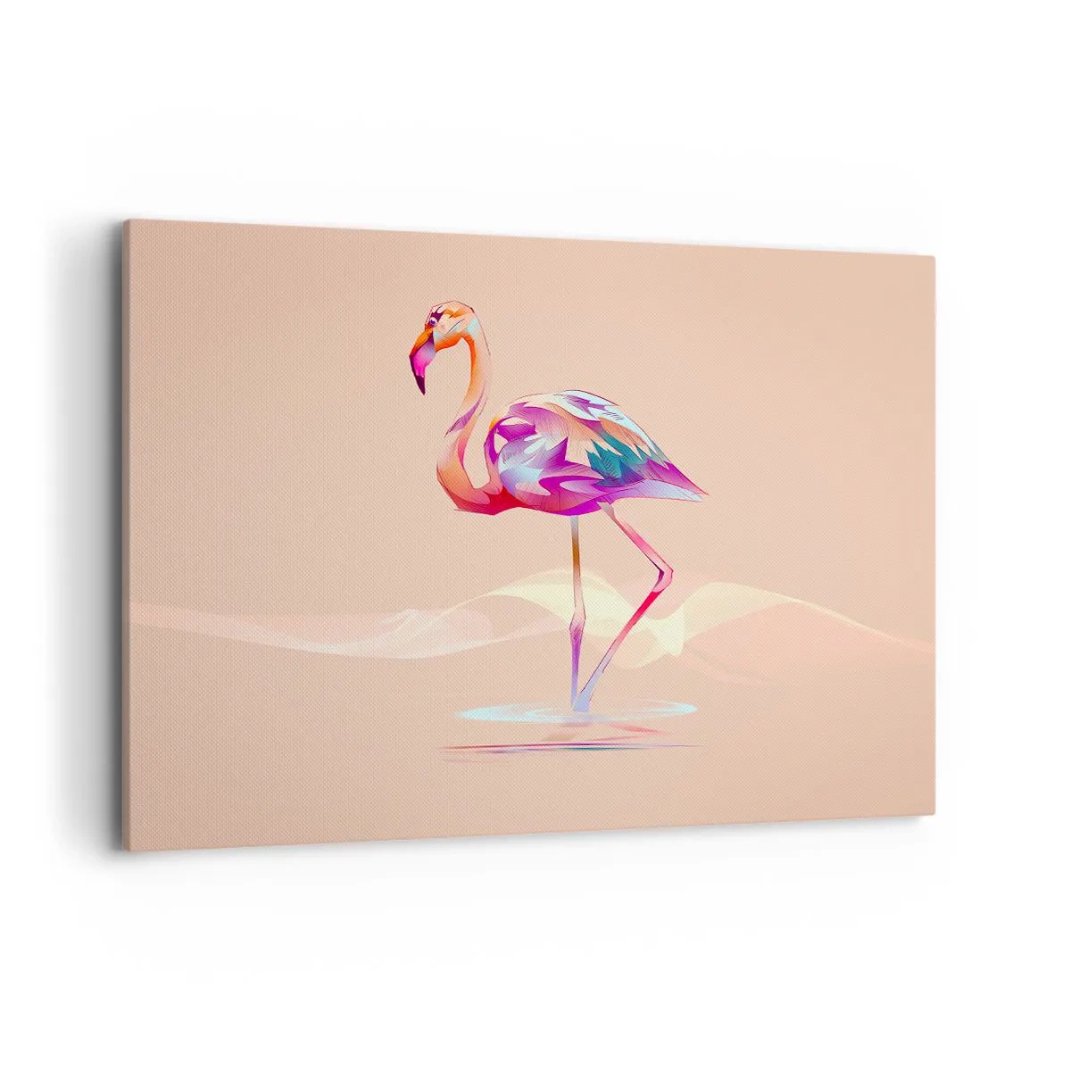 Quadro em tela - A ave das boas emoções - 120x80 cm
