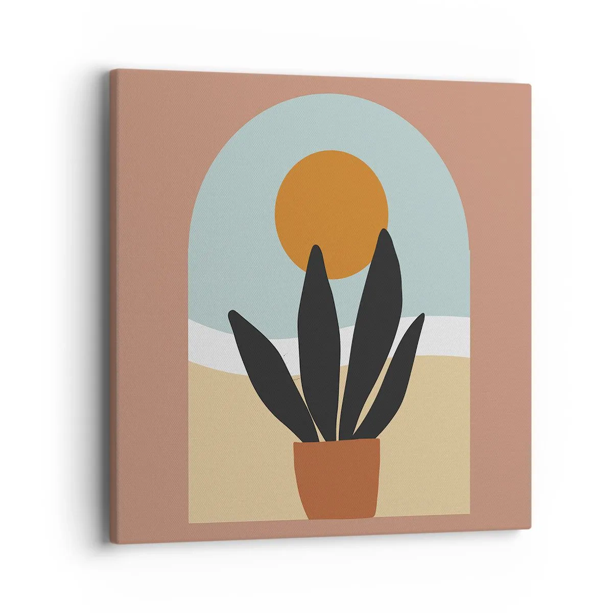 Quadro em tela - Pequenas alegrias - 40x40 cm