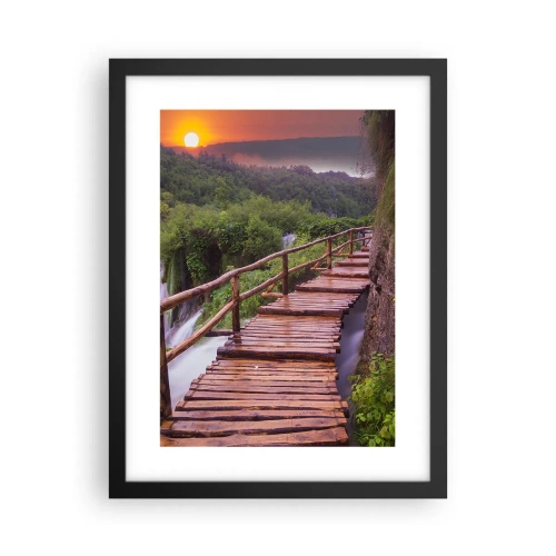 Pôster com moldura preta - Beleza inacreditável - 30x40 cm