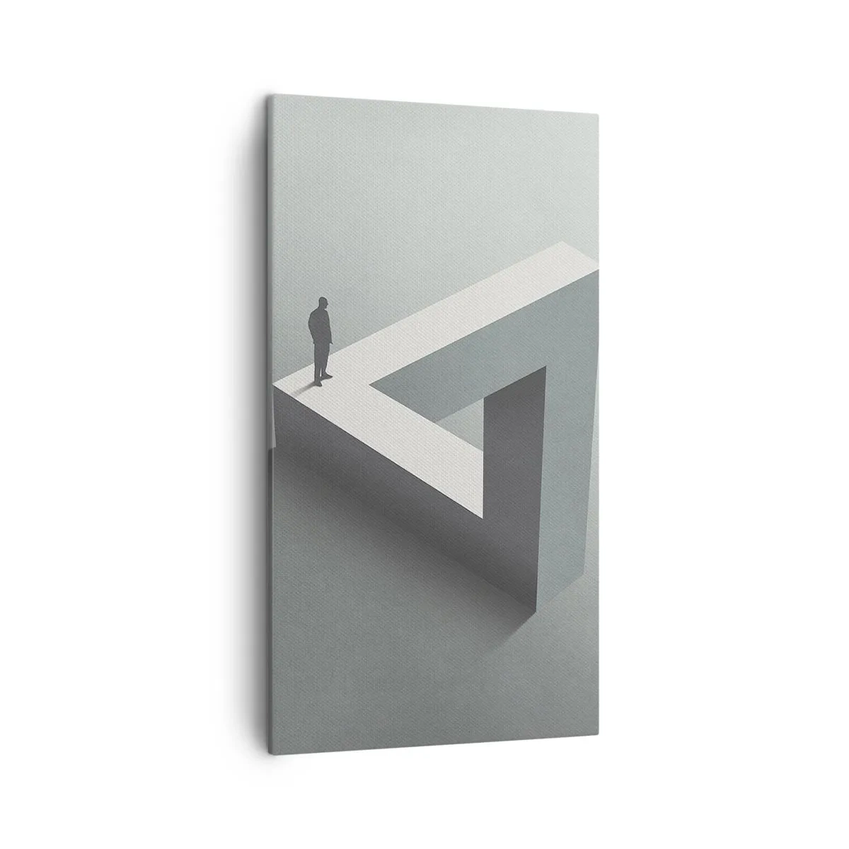 Quadro em tela - Mas é possível - 45x80 cm