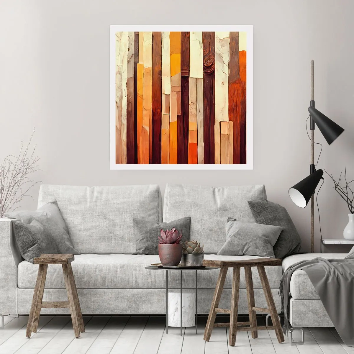 Pôster - Hino das árvores da floresta - 30x30 cm