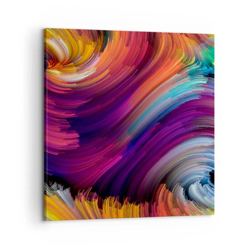 Quadro em tela - O início de um novo mundo - 60x60 cm