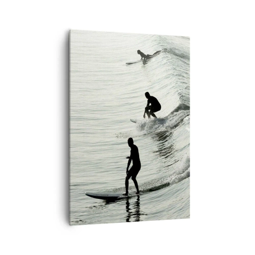 Quadro em tela - Para conhecer a onda - 70x100 cm