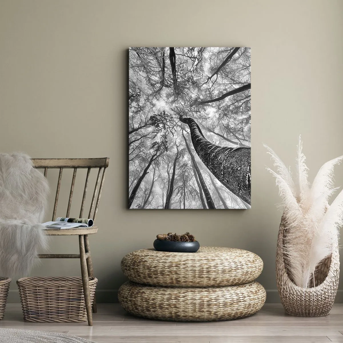 Quadro em tela - Corrida até a luz - 50x70 cm