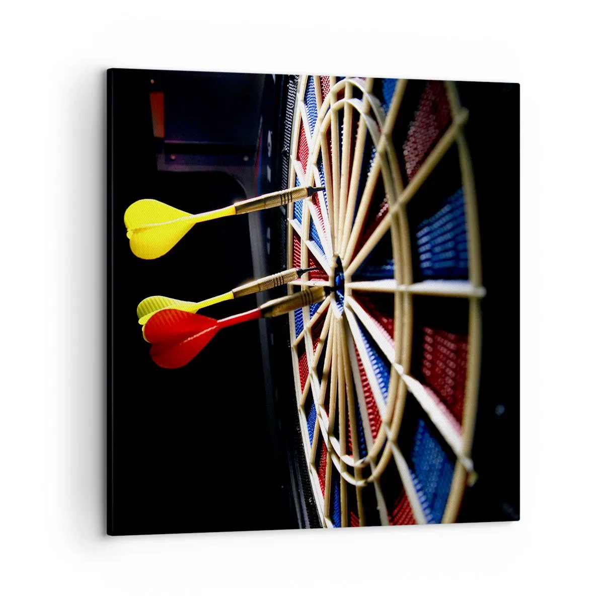 Quadro em tela - Direto ao ponto - 50x50 cm