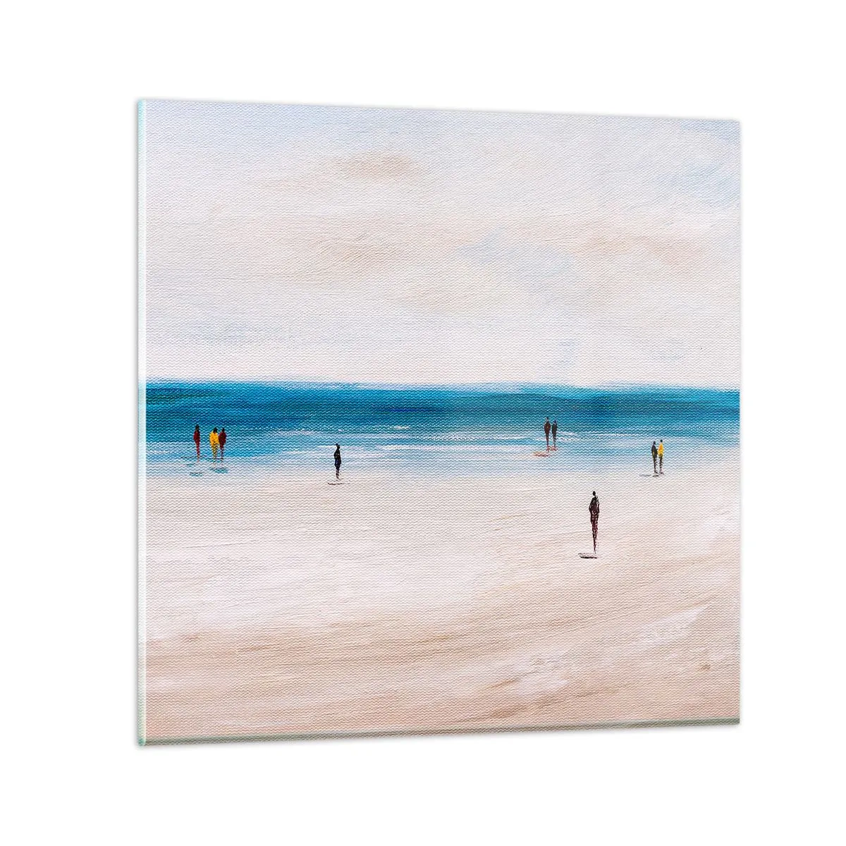 Quadro em vidro - Uma necessidade natural - 40x40 cm