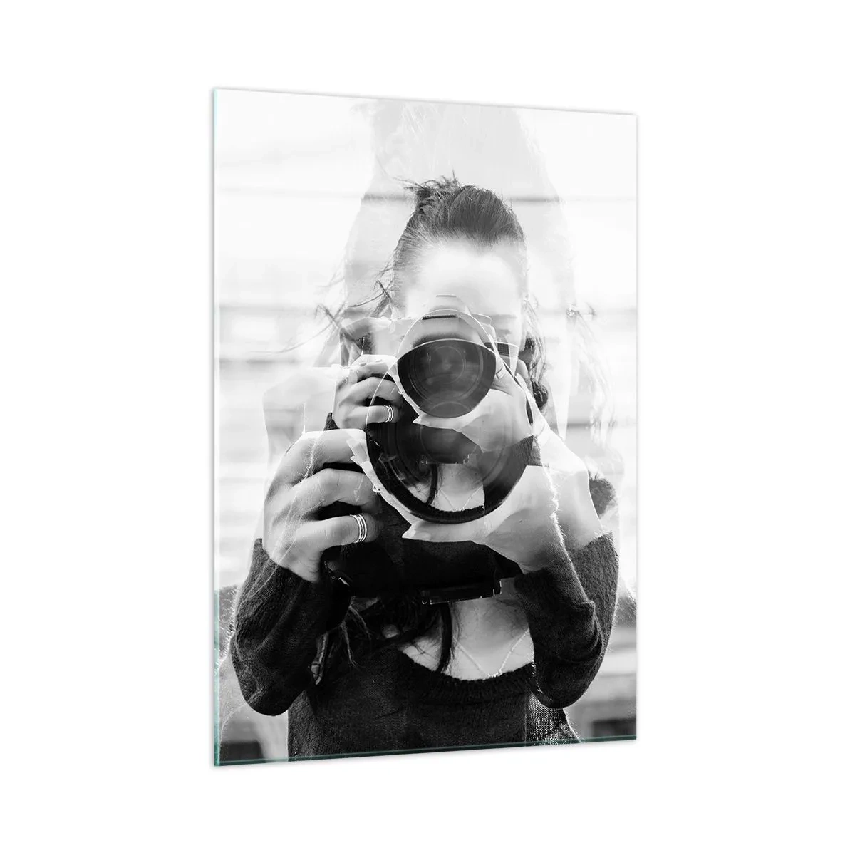Quadro em vidro - Criador e material - 50x70 cm