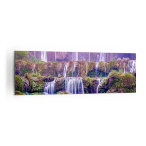Quadro em tela - Escadas para o céu - 160x50 cm