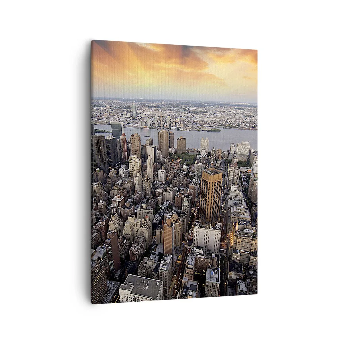 Quadro em tela - O coração pulsante do nosso tempo - 50x70 cm