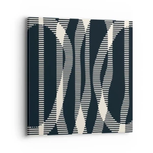 Quadro em tela - Uma tentativa de quebrar a escuridão - 40x40 cm