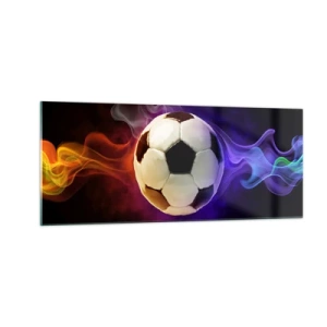Quadro em vidro - O poder mágico do jogo - 100x40 cm