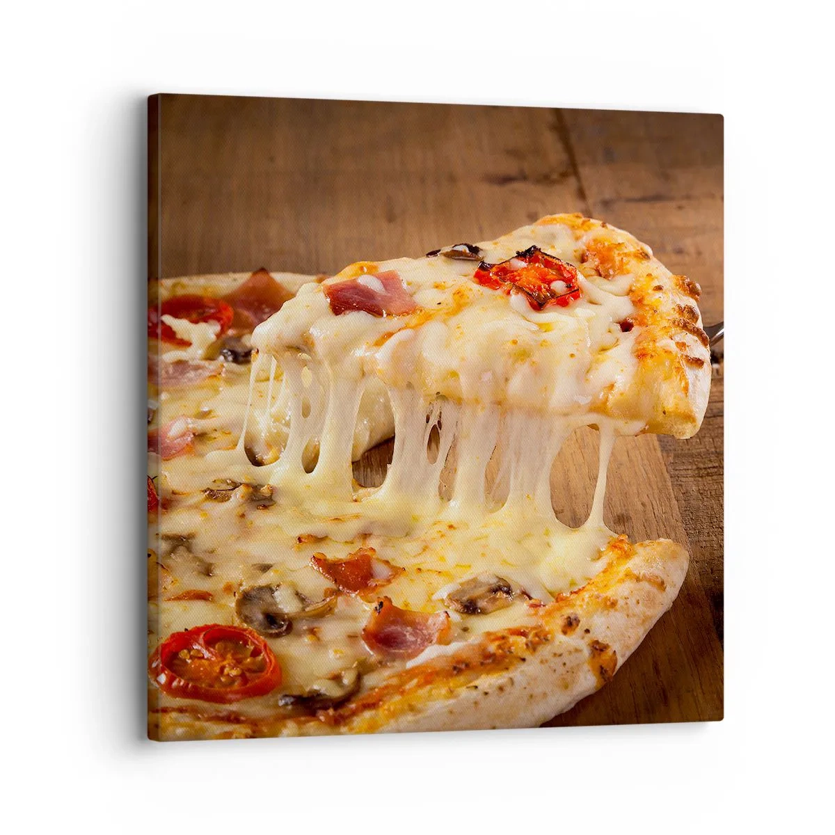 Quadro em tela - Uma obra-prima da arte italiana - 30x30 cm