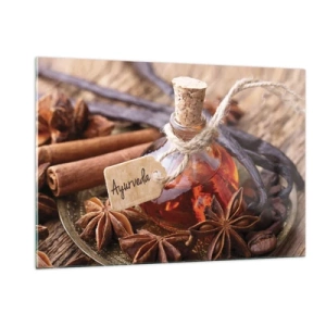 Quadro em vidro - Rumo à unidade do corpo e do espírito - 120x80 cm