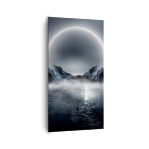 Quadro em tela - O fim da história - 65x120 cm