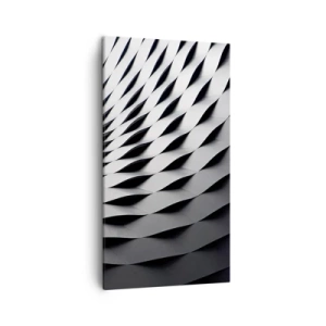 Quadro em tela - Na superfície das ondas - 45x80 cm