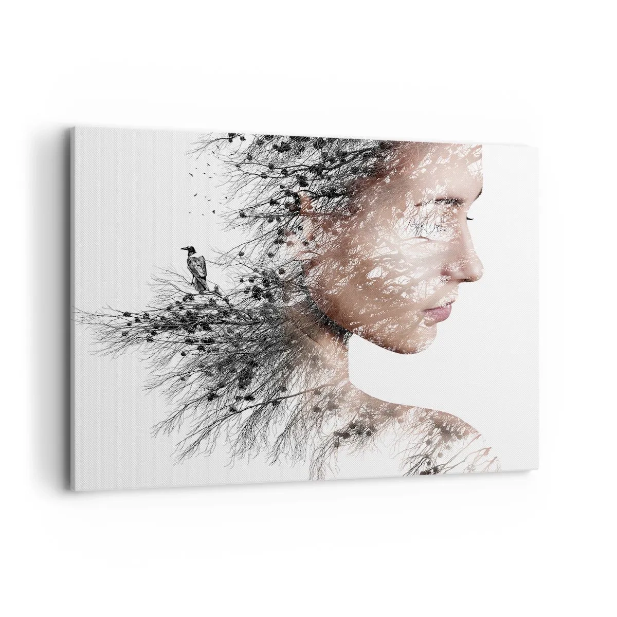 Quadro em tela - Espírito da floresta - 120x80 cm