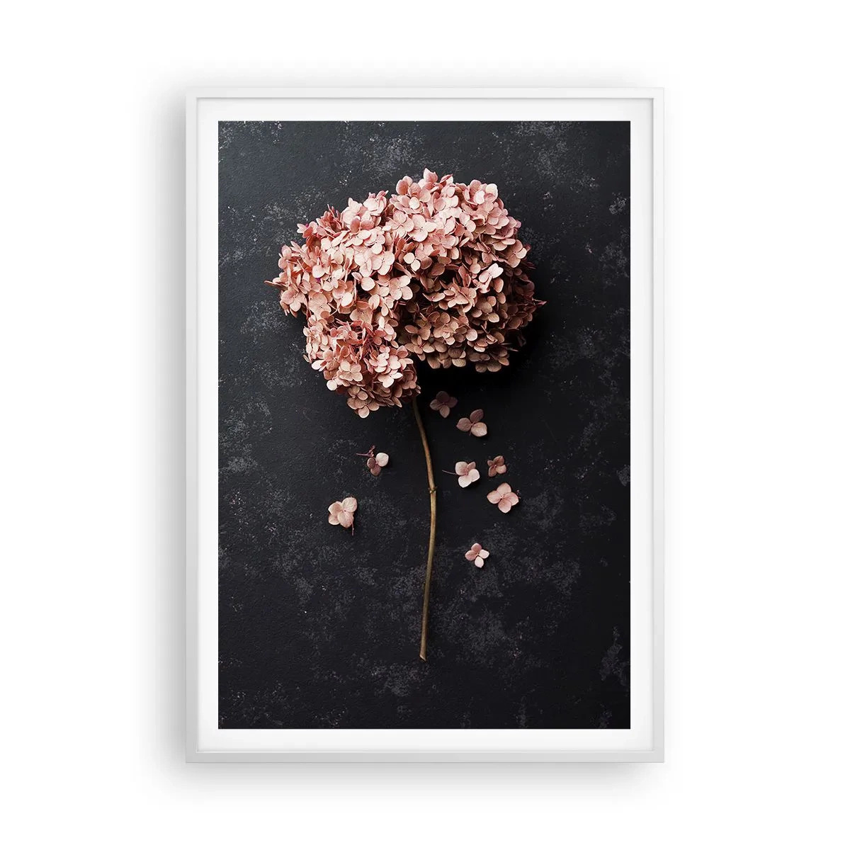 Pôster em moldura branca - Um sinal verdadeiramente romântico - 70x100 cm