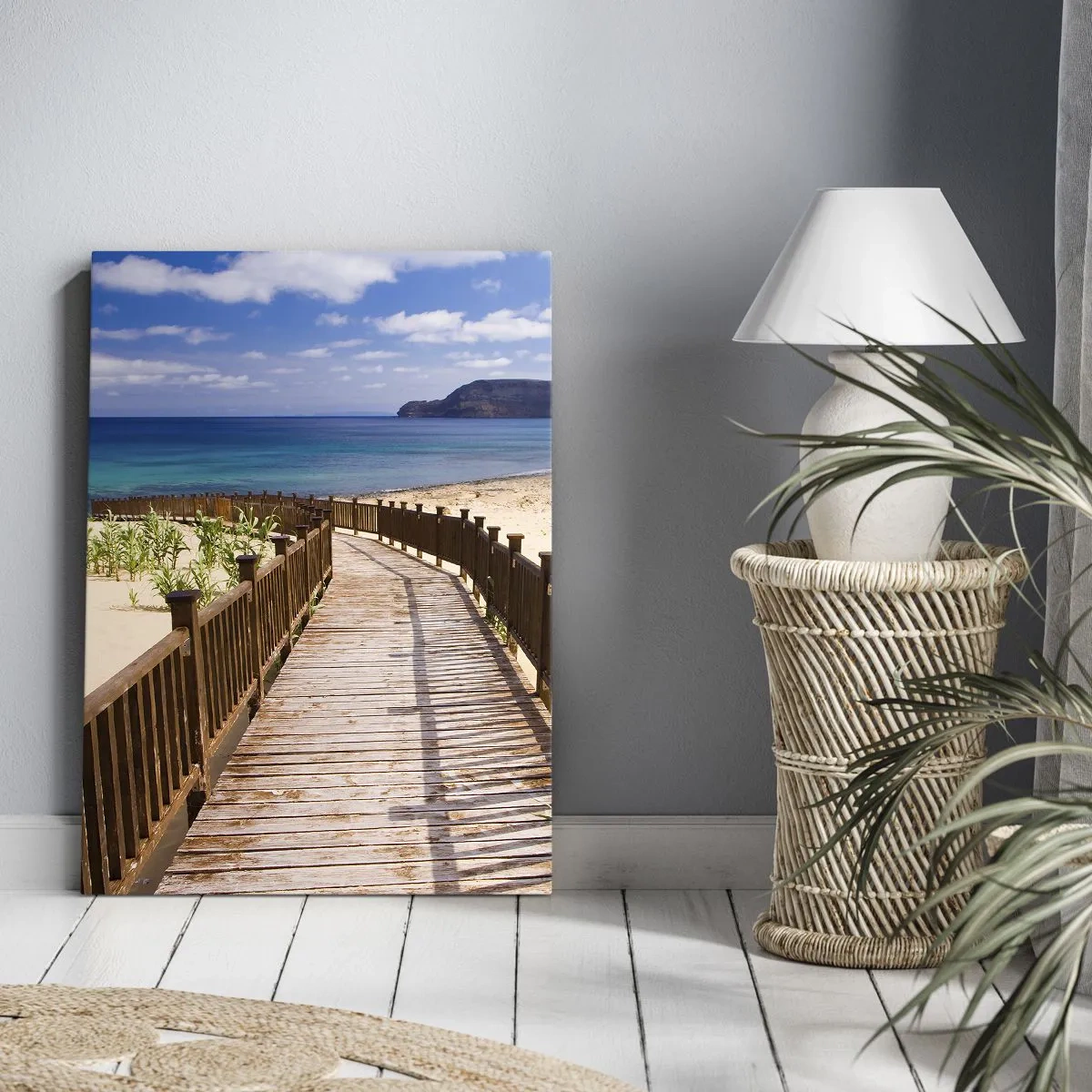 Quadro em tela - Leve-me para as ilhas felizes - 70x100 cm