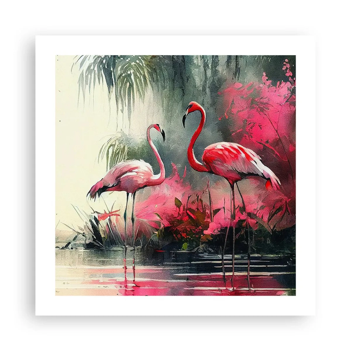 Pôster - Uma lição de graça natural - 50x50 cm