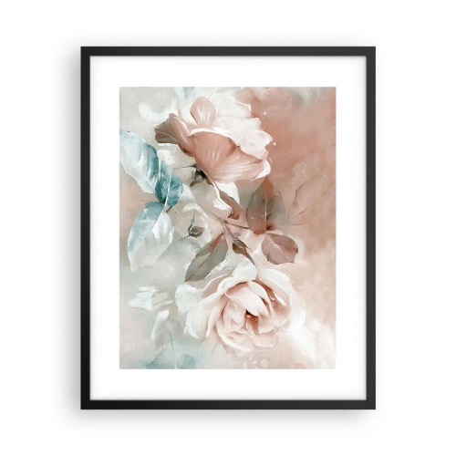 Pôster com moldura preta - O espírito do romantismo - 40x50 cm