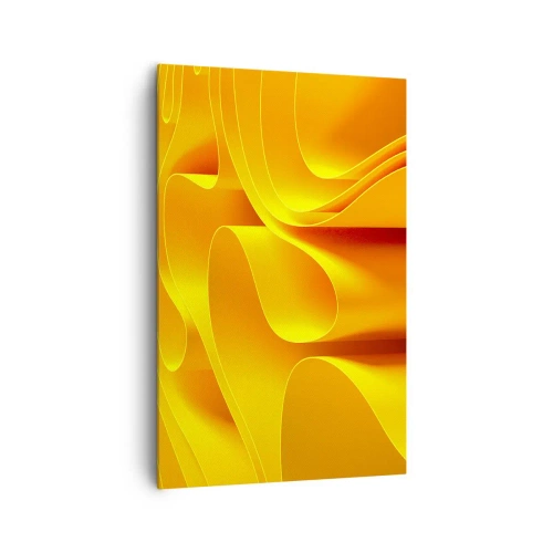 Quadro em tela - Como as ondas do sol - 80x120 cm