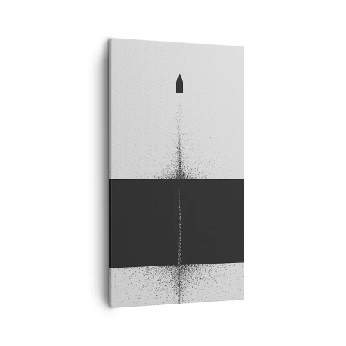 Quadro em tela - Direto para o destino - 45x80 cm