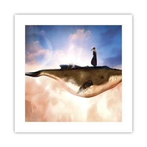 Pôster - Uma viagem surreal - 40x40 cm