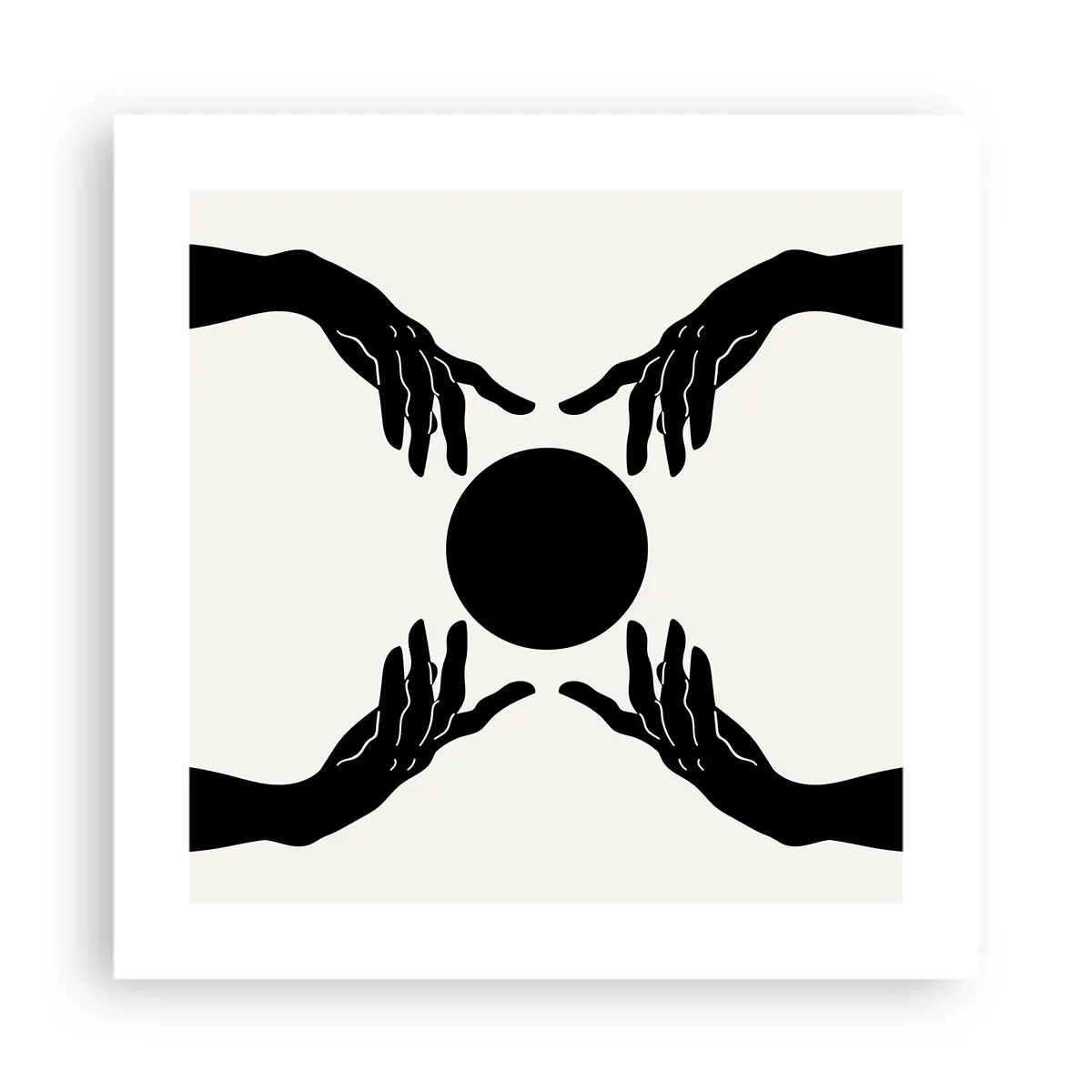 Pôster - Sinal secreto - 40x40 cm