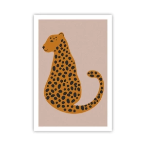 Pôster - A estampa de leopardo está na moda - 61x91 cm